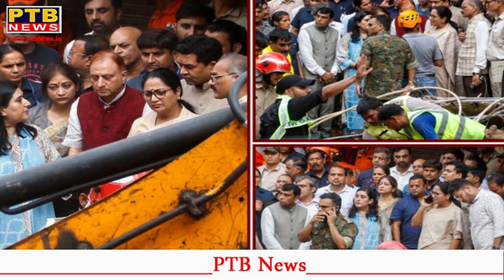 cm rekha gupta furious after satya niketan incident 5 senior officials suspended