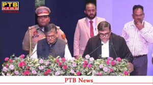 justice mishra takes oath as chief justice of punjab and haryana high court cm Bhagwant mann skips the ceremony