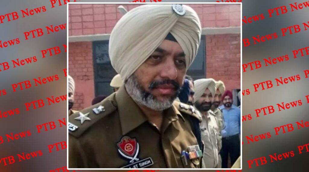 dismissed aig rajjeet singh absconding for three years surrendered in patiala multiple cases registered against him