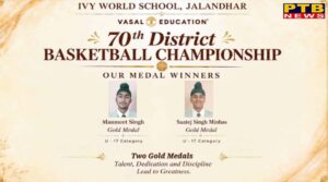 Ivy World School Students Shine at PSEB District Basketball Tournament