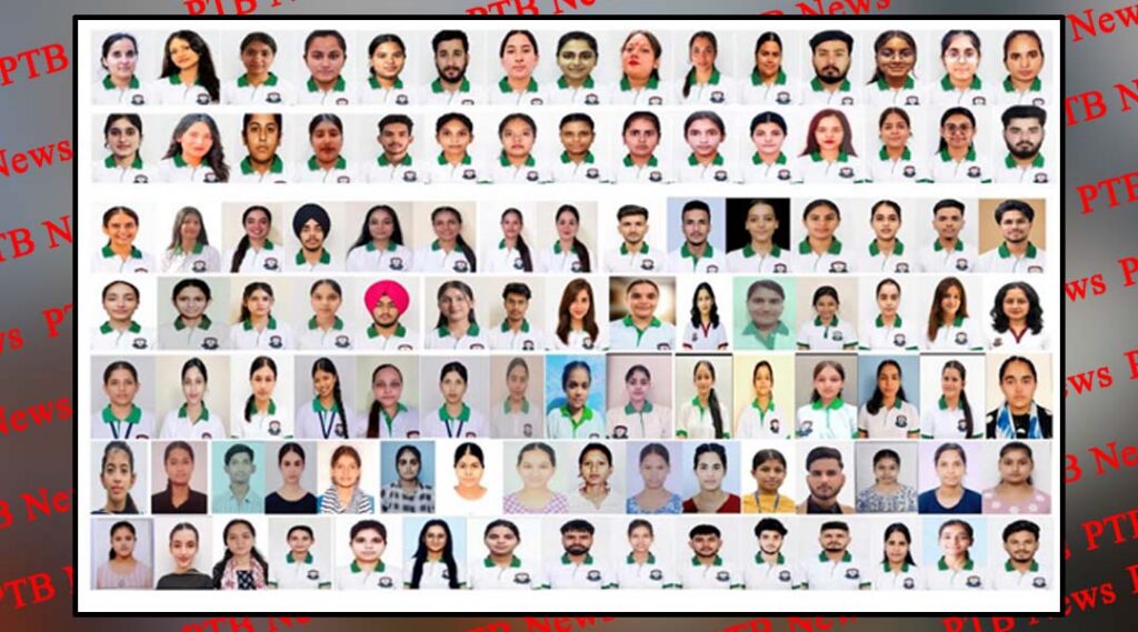 Excellent academic performance of the students of St. Soldier Institute of Business Management and Agriculture in the IKG Punjab Technical University examinations,