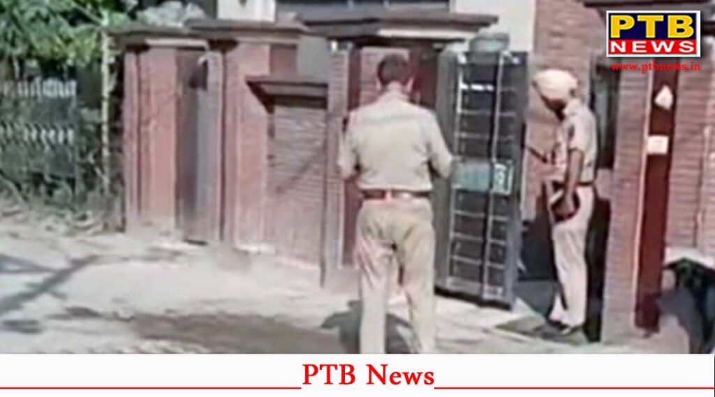 Mohali baltana firing ex councillor neetu chaudhary house zirakpur