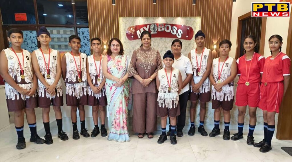 A magnificent winning streak: British Olivia School's U-14 team crowned district champions