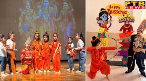 Ivy World School-Celebrations of Dussehra with great enthusiasm and festive fervour